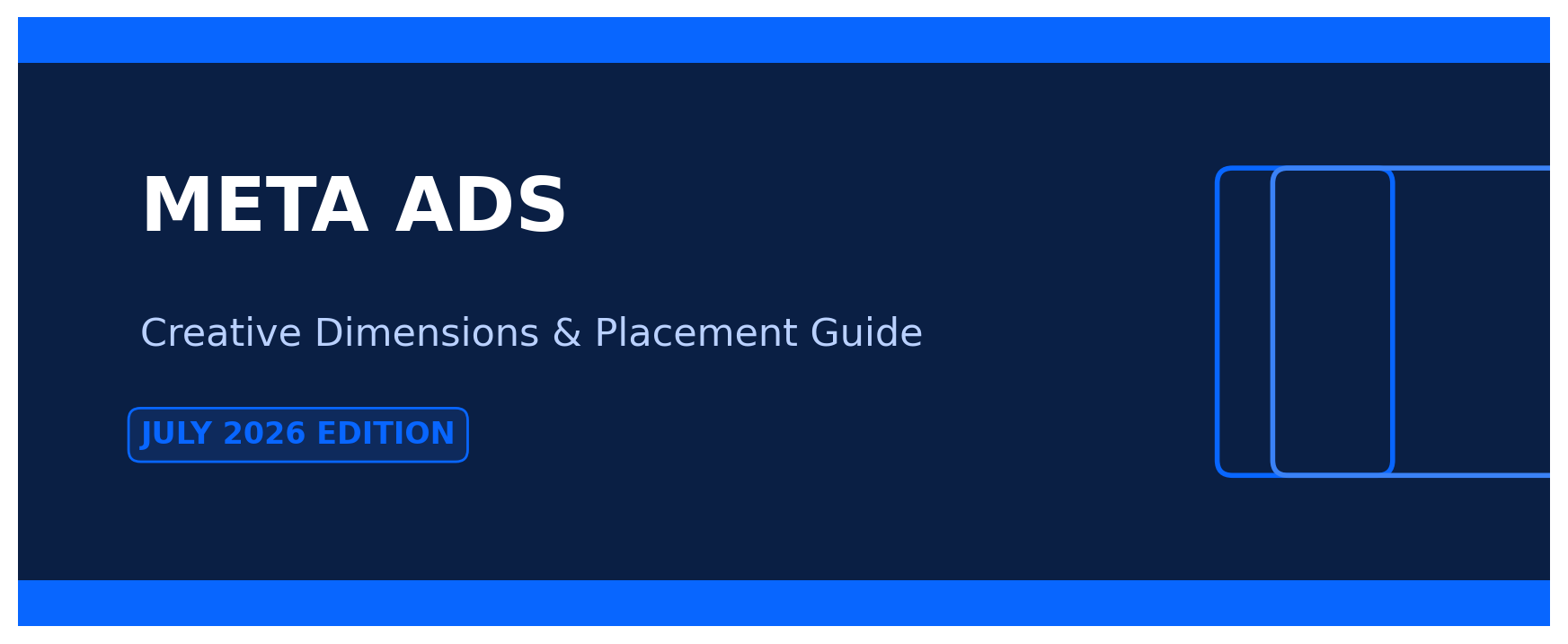 Meta Ads creative dimensions and placement guide for 2026